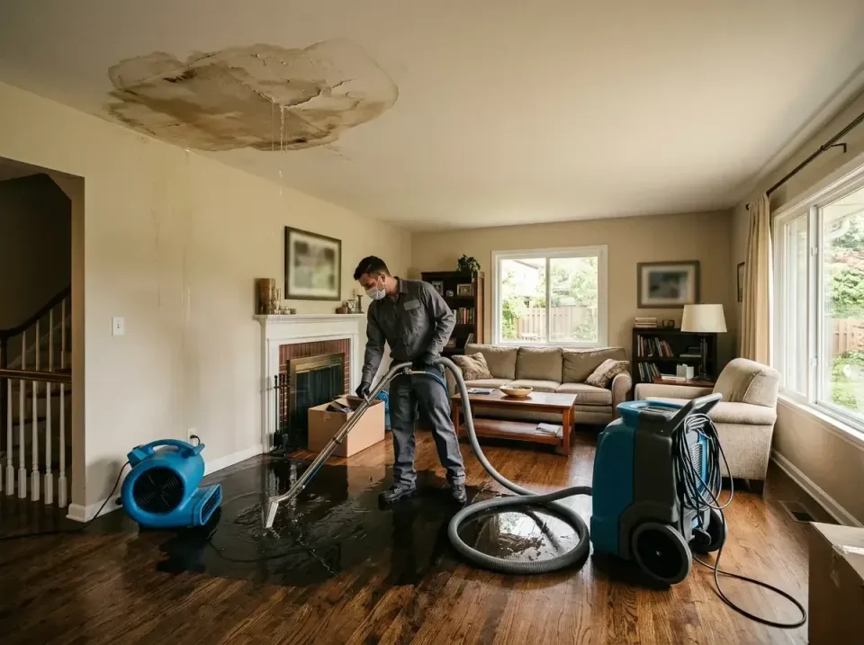 attic-pipe-burst-ceiling-drip-008 — frequently asked questions, Water Damage Restoration & Carpet Care in Osage, IA